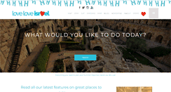 Desktop Screenshot of loveloveisrael.com